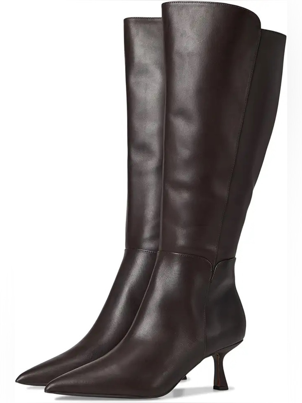 Sam Edelman Taylin Boots in Chocolate Brown, Size 8.5, Wide Calf NWT